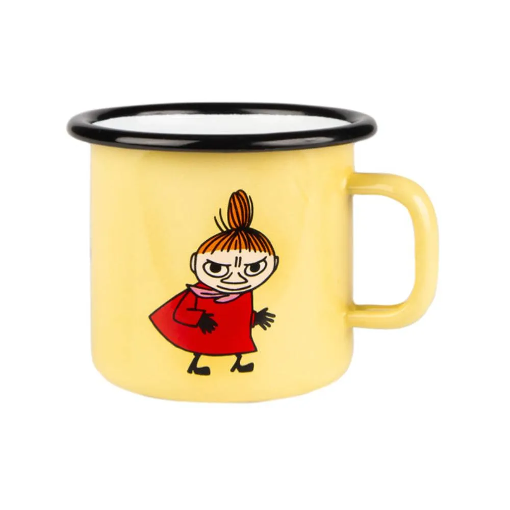 Moomintroll Little My Mug Rétro Émail 2,5 dl Jaune