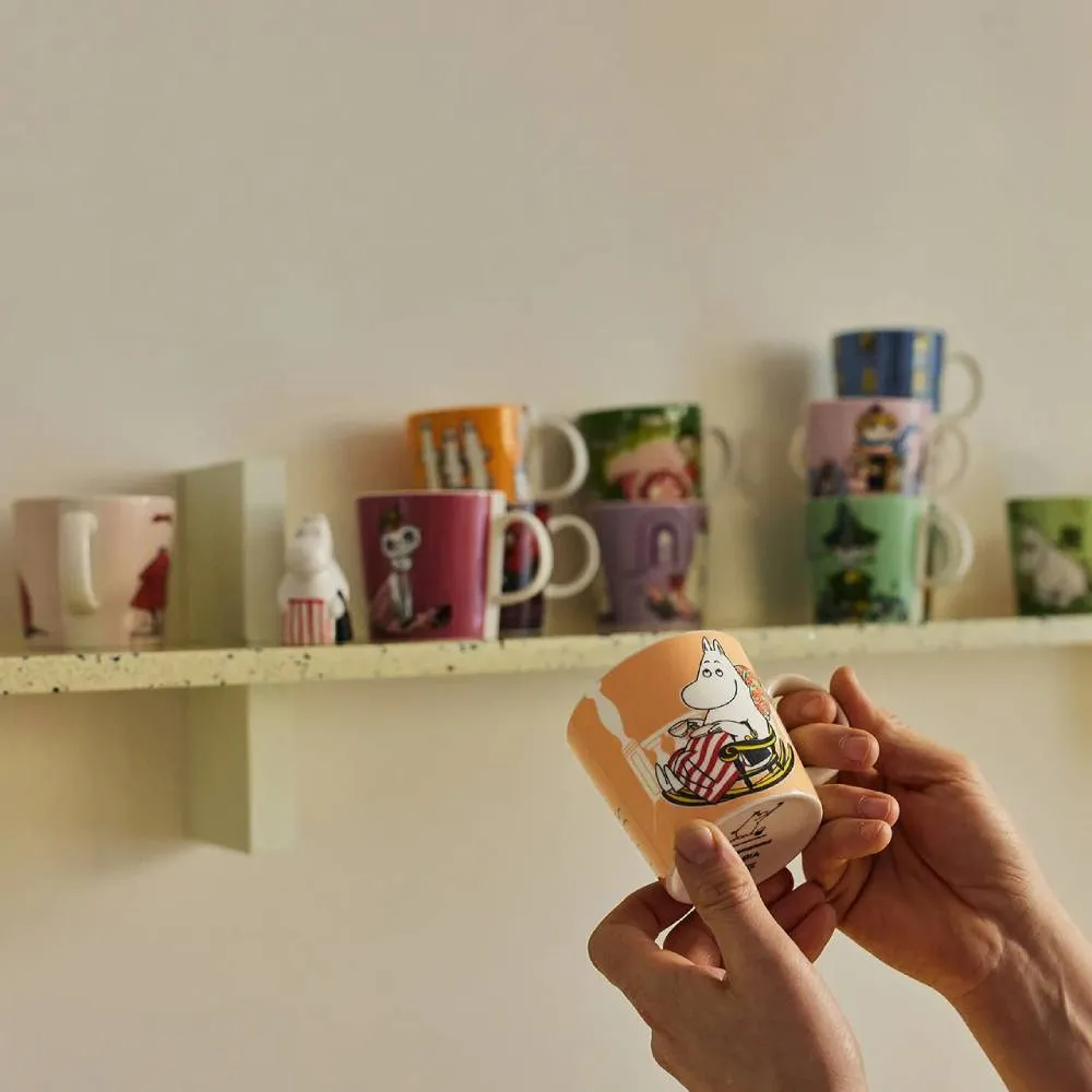 Moomintroll Moominmamma mug 30 cl pêche