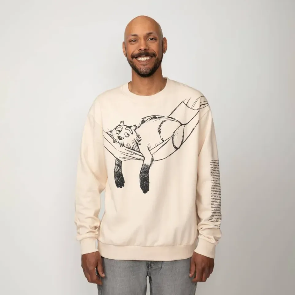 Moomintroll Muskrat Sweat beige coton homme