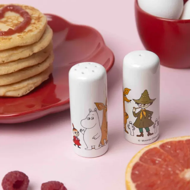 Moomintroll Moomin Friends salière poivrière en céramique