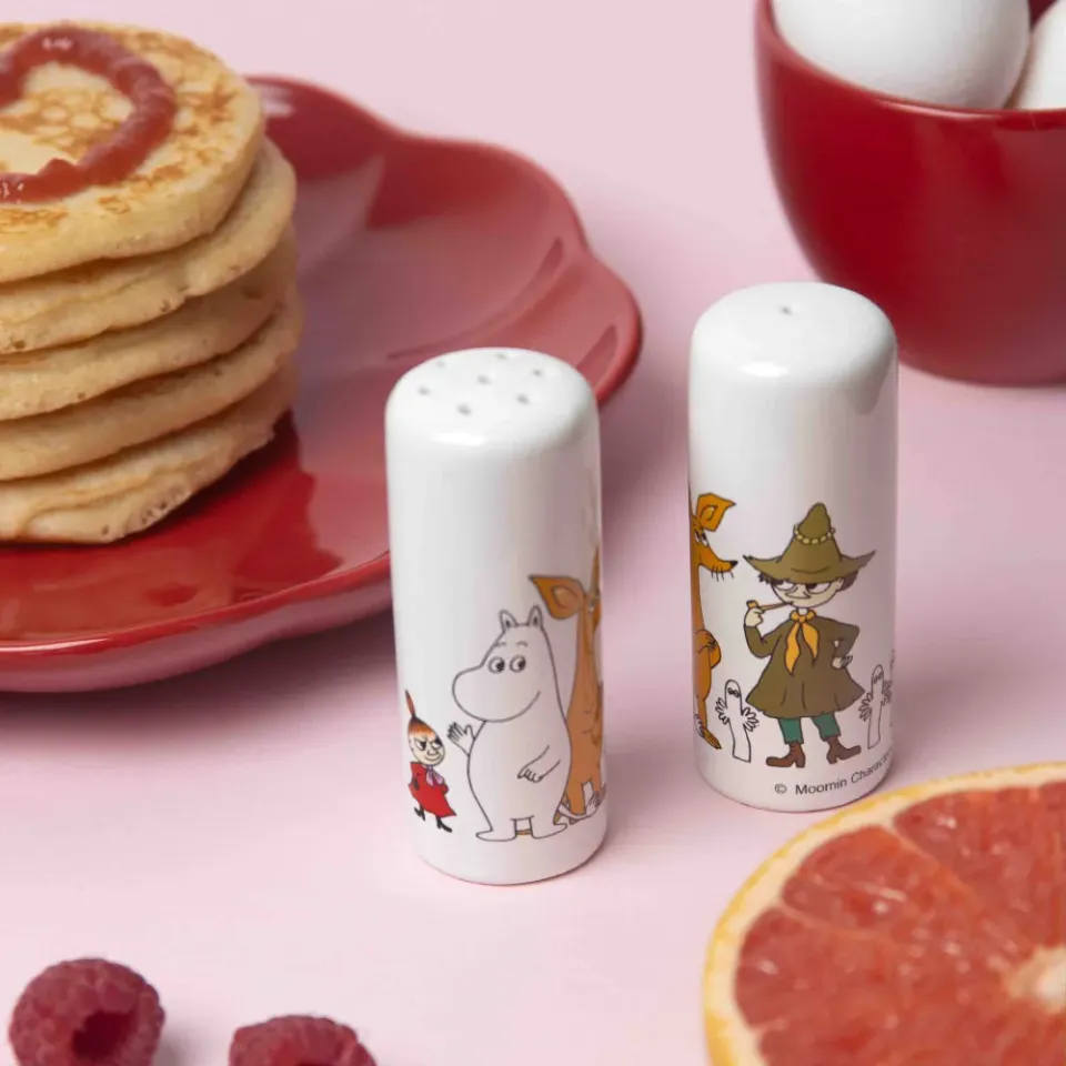 Moomintroll Moomin Friends salière poivrière en céramique