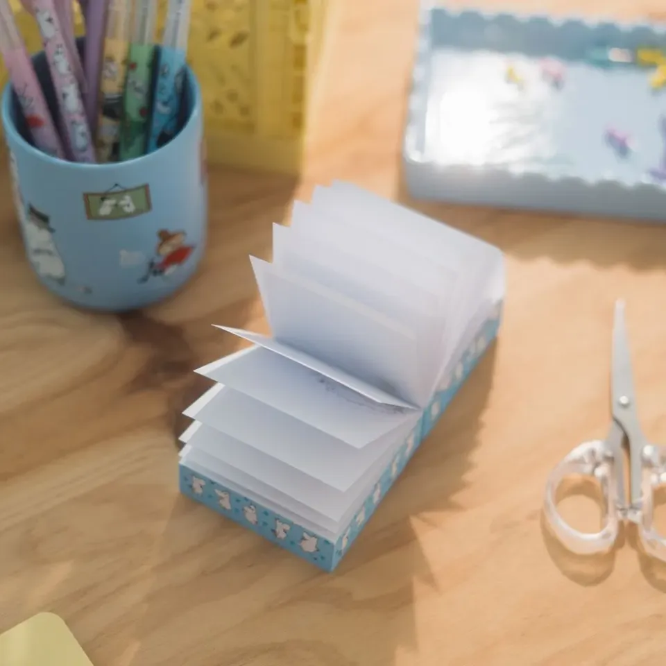 Moomintroll bloc mémo 7,5 x 7,5 cm 400 feuilles nuage