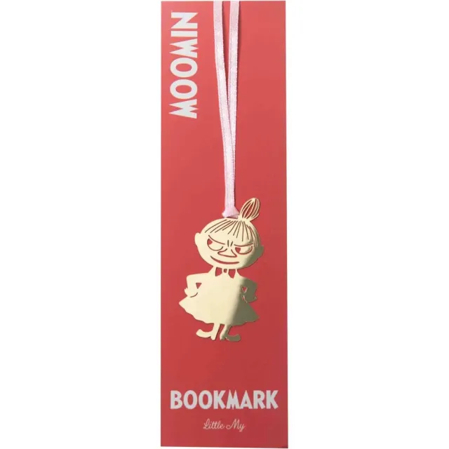 Moomintroll Little My marque-page métal doré