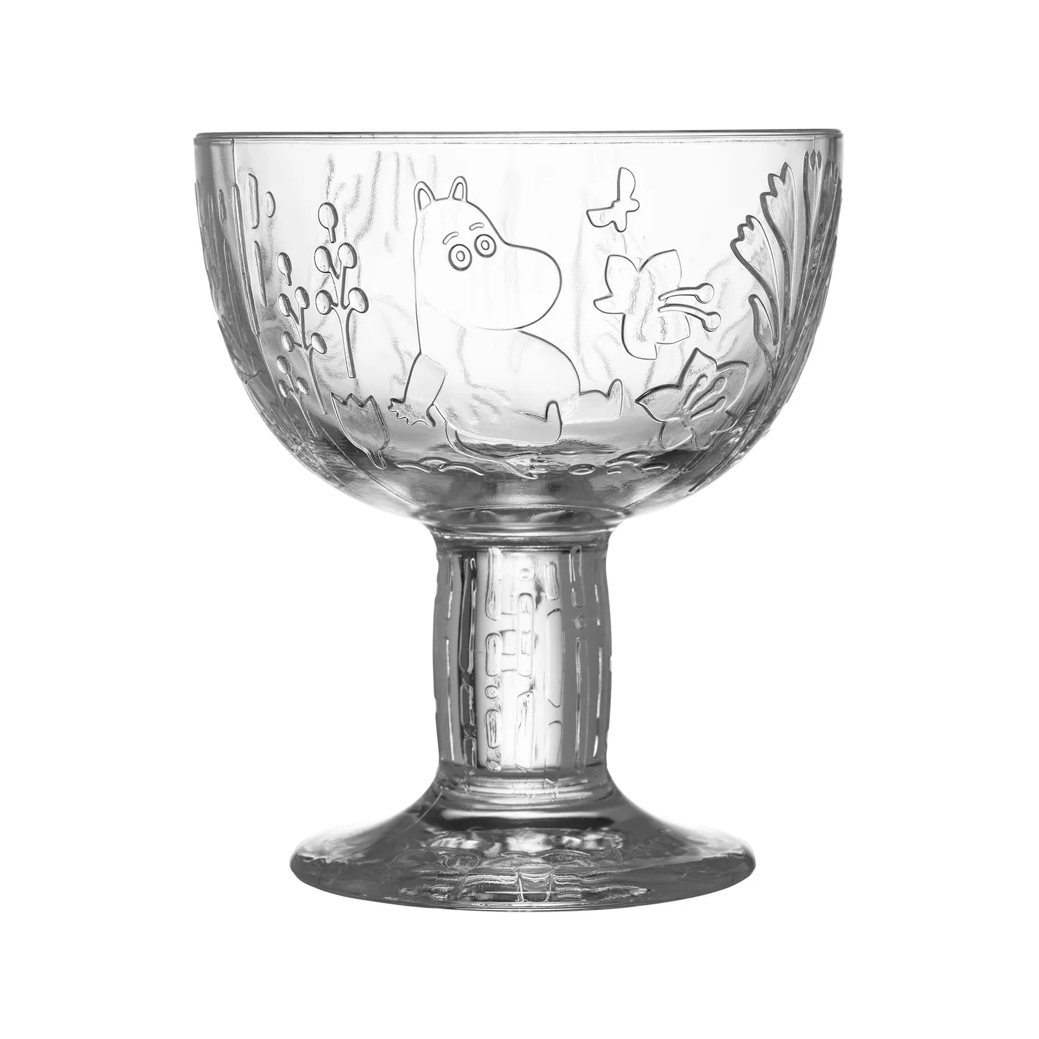 Moomin Mystical Forest coupe verre transparent 140 mm