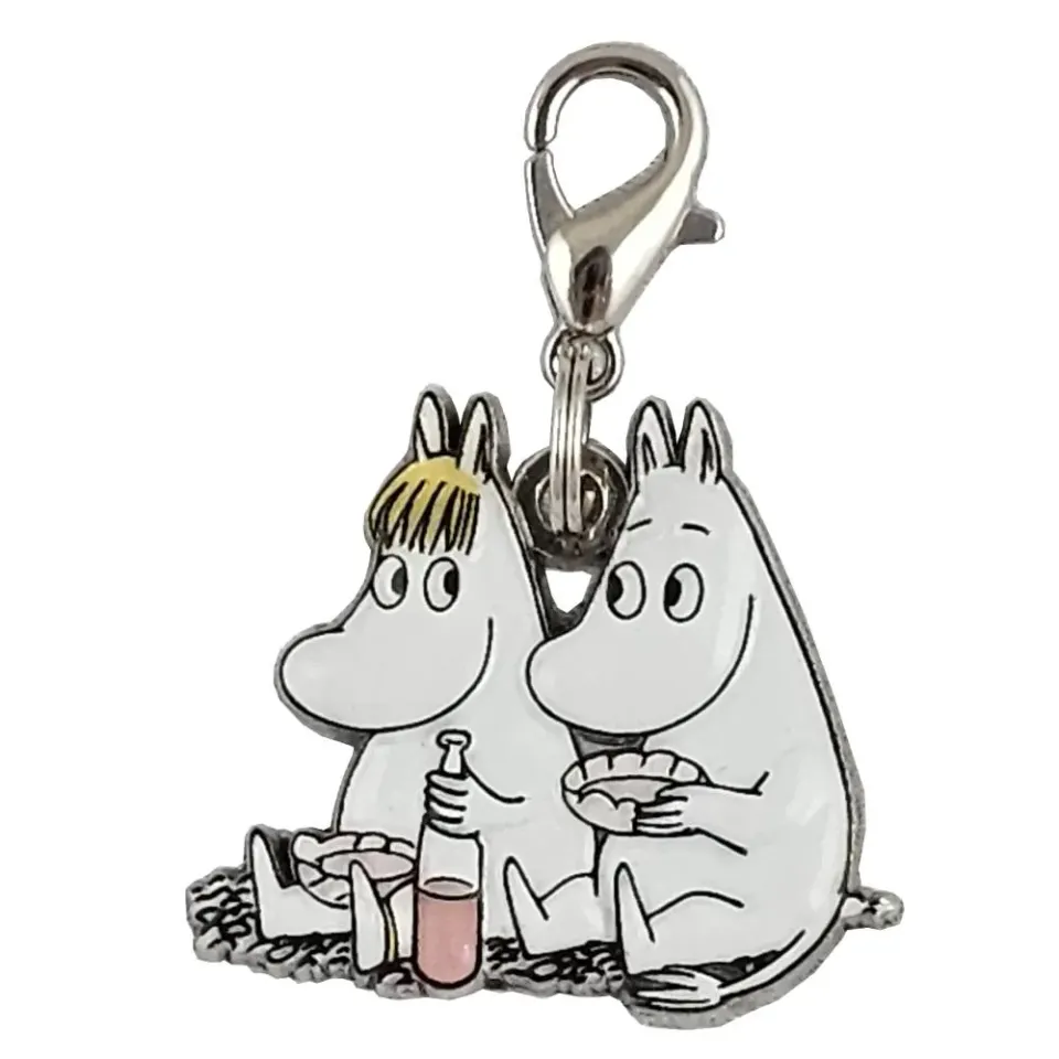 Moomintroll Picnic breloque métal 3D pique-nique
