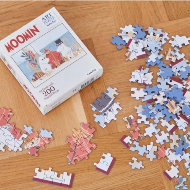 Moomintroll Boat Puzzle 200 pièces maison vallée