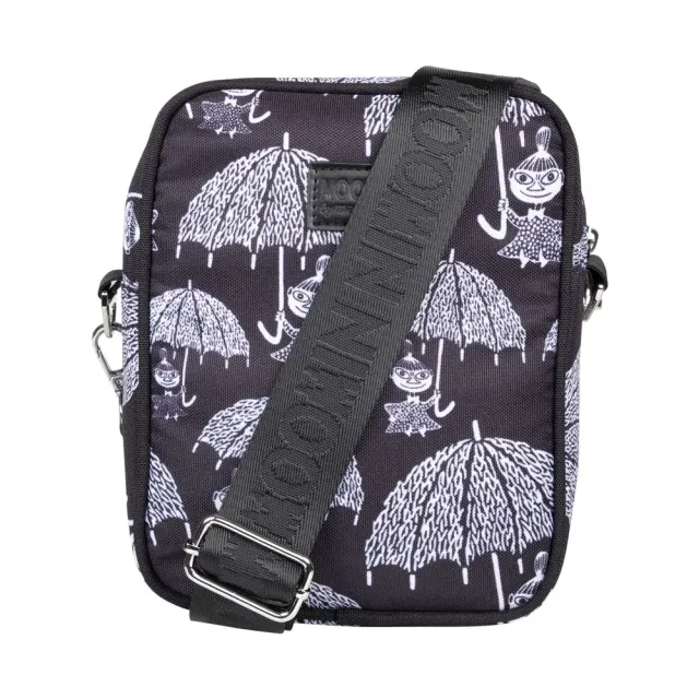 Little My Rain sac bandoulière noir blanc imperméable