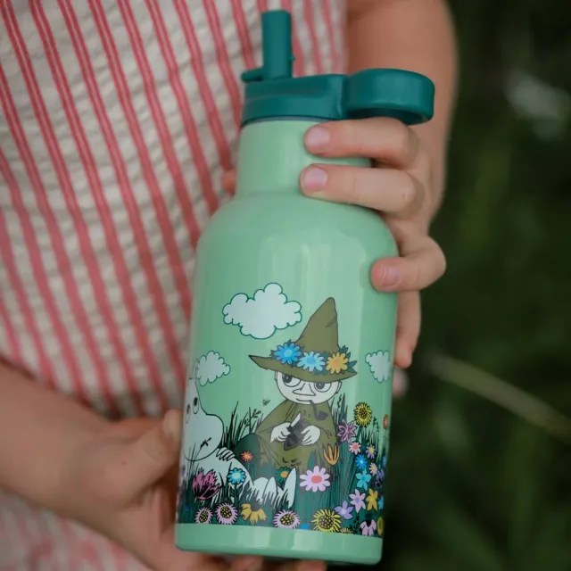 Moomintroll Meadow gourde isotherme verte 340 ml