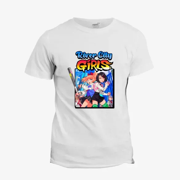 Pixgoodies River City Girls Kyoko et Misako T-shirt