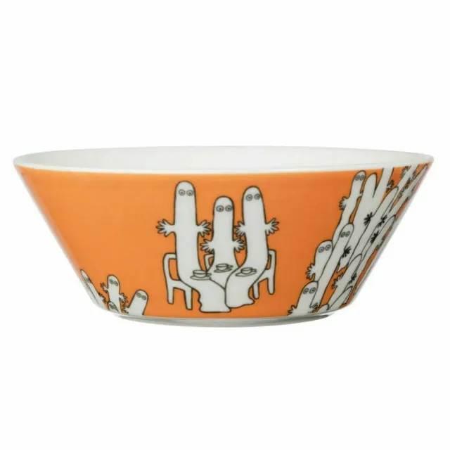 Hattifatteners Bowl bol orange 15 cm en vitro-porcelaine