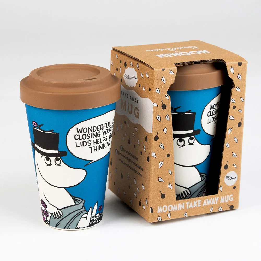 Moomintroll Moominpappa Wondering Mug 450 ml bleu