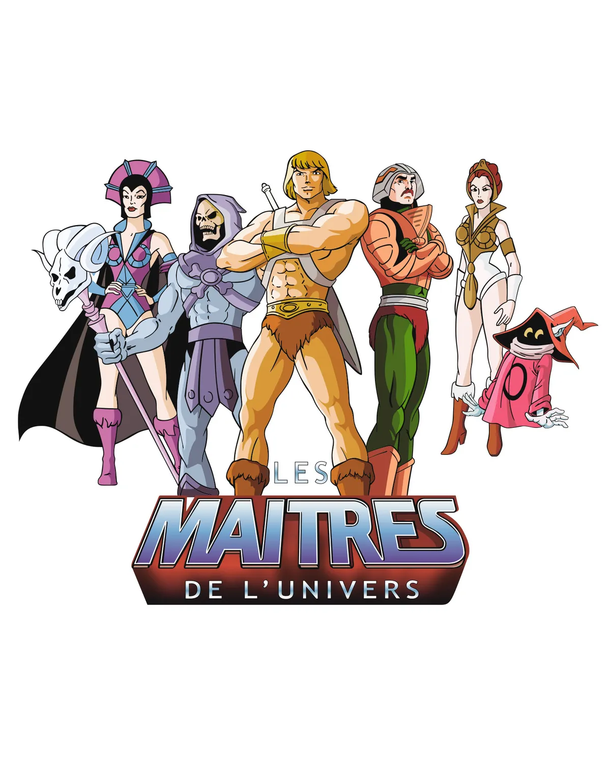Pixgoodies Maîtres de l'Univers t-shirt coton années 80