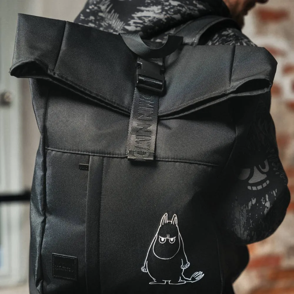 Moomintroll Angry sac à dos noir 17 L