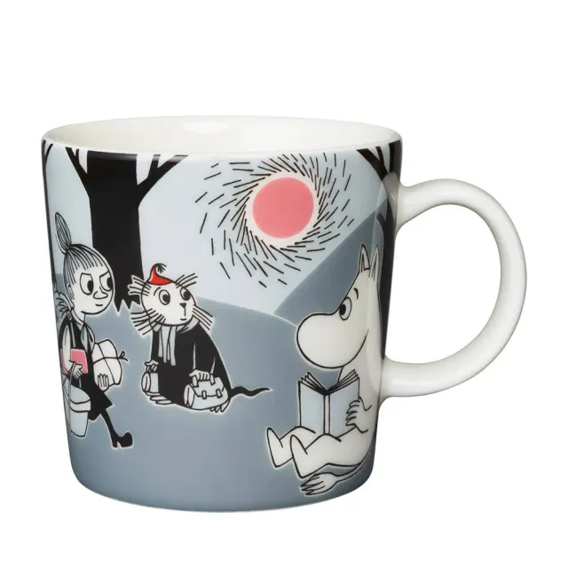 Moomintroll Adventure Move mug 0,3L motif forêt
