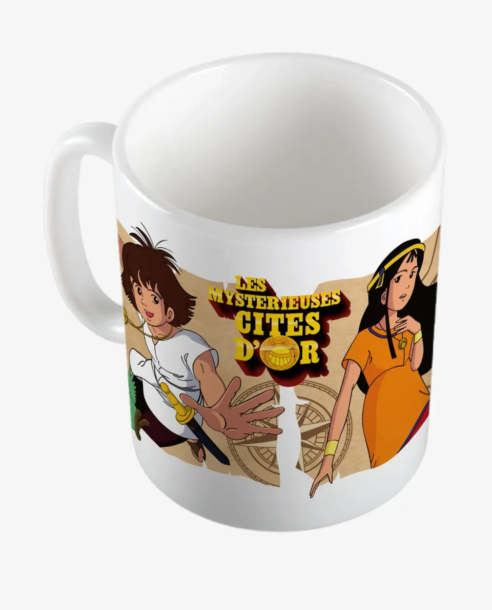 Pixgoodies Les Mystérieuses Cités d’or mug céramique 325 ml