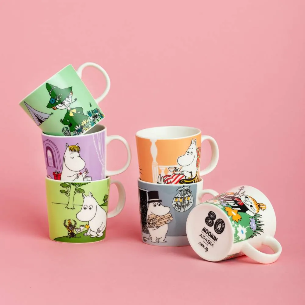 Moomintroll Moominmamma & Moominpappa 80 mug 0,3 L lot 2
