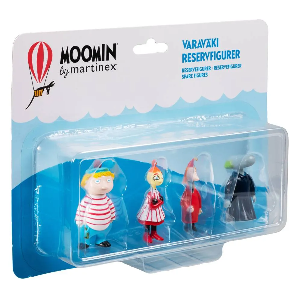 Moomintroll Friends Figurines Lot de 4 PVC 5 cm