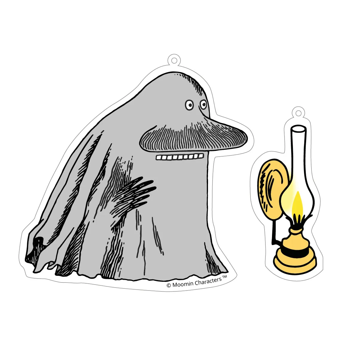 The Groke réflecteur Moomin lampe gris