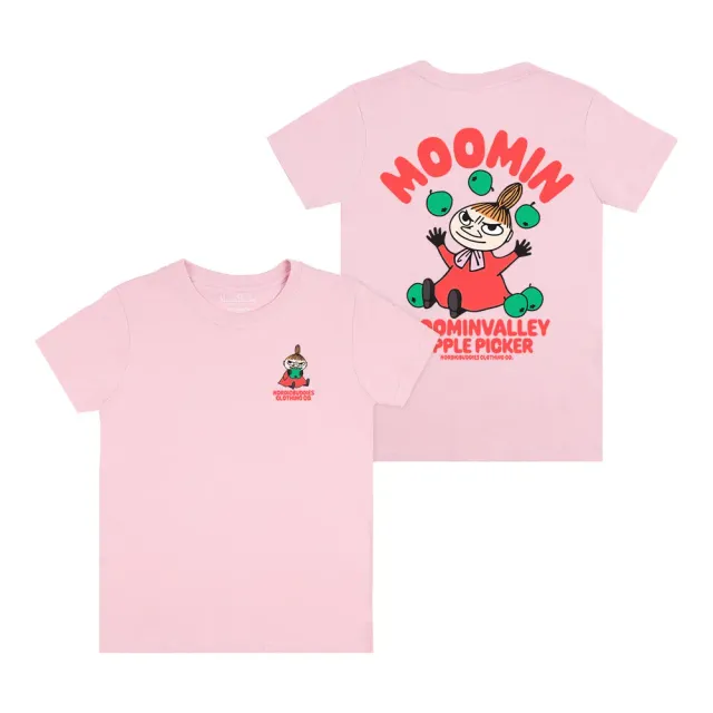 Moomintroll Little My t-shirt enfant rose coton