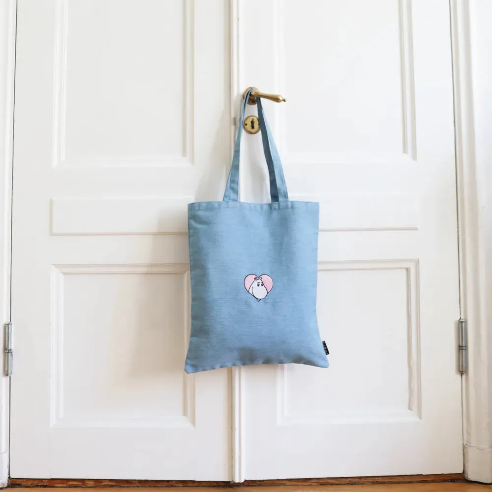 Moomintroll Love tote bag coton 38x42 cm