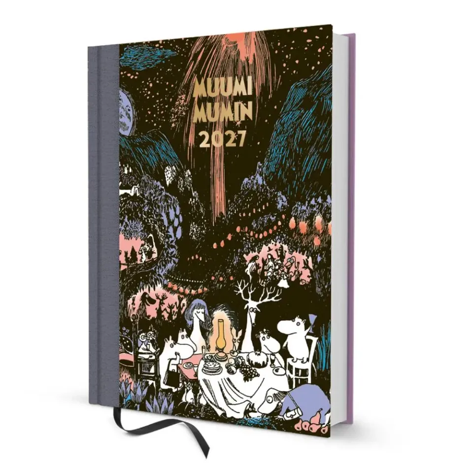 Moomintroll Magician agenda semainier 2027 A5
