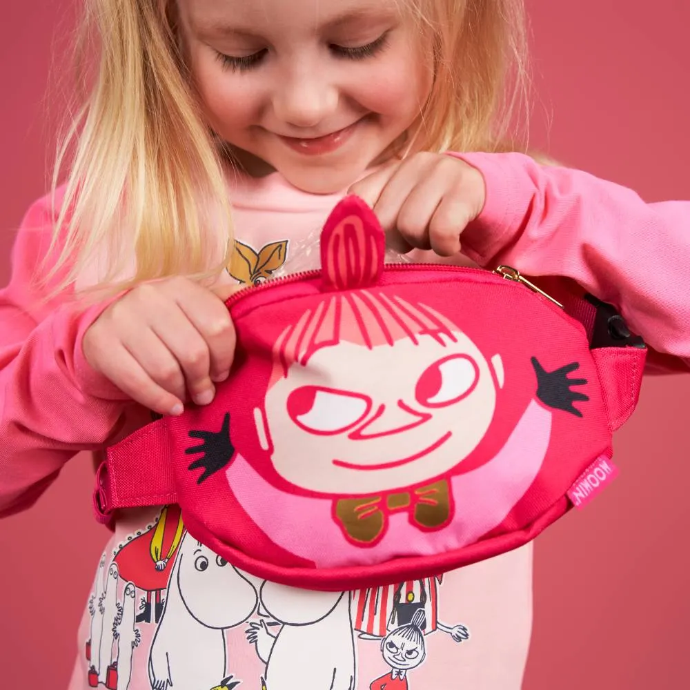 Moomintroll Little My sac banane rouge enfant 19 cm