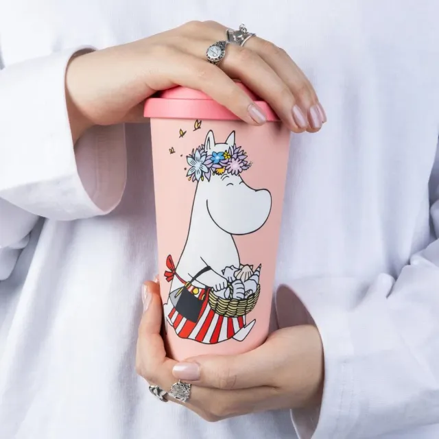 Moomintroll Moominmamma gobelet pêche 450 ml PLA