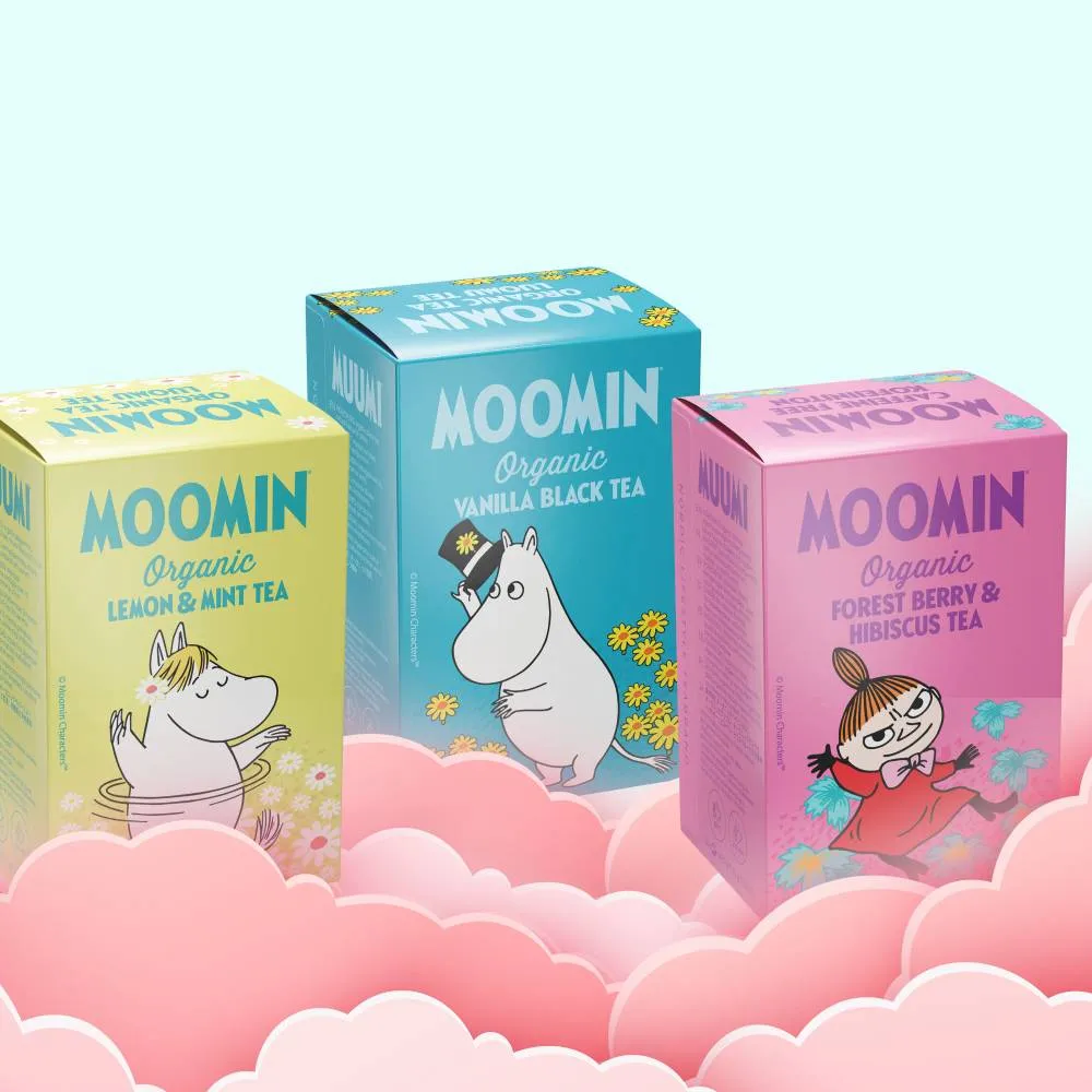 Moomintroll Little My infusion hibiscus fruits rouges 20 sachets