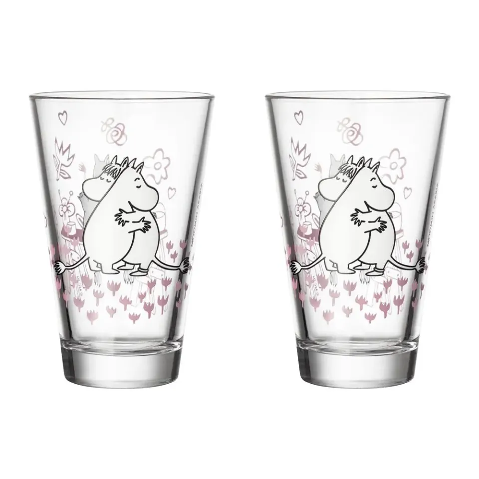 Moomintroll Love 30 gobelet 30 cl lot de 2 céramique