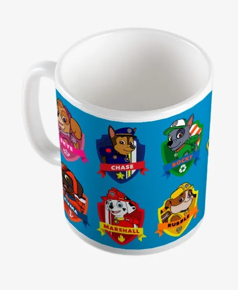 Pixgoodies Pat Patrouille mug céramique chiens héros
