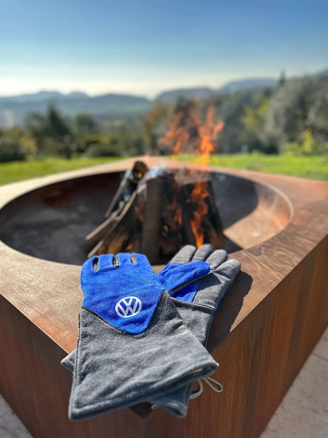 Brisa VW Collection T1 Bus gants barbecue cuir