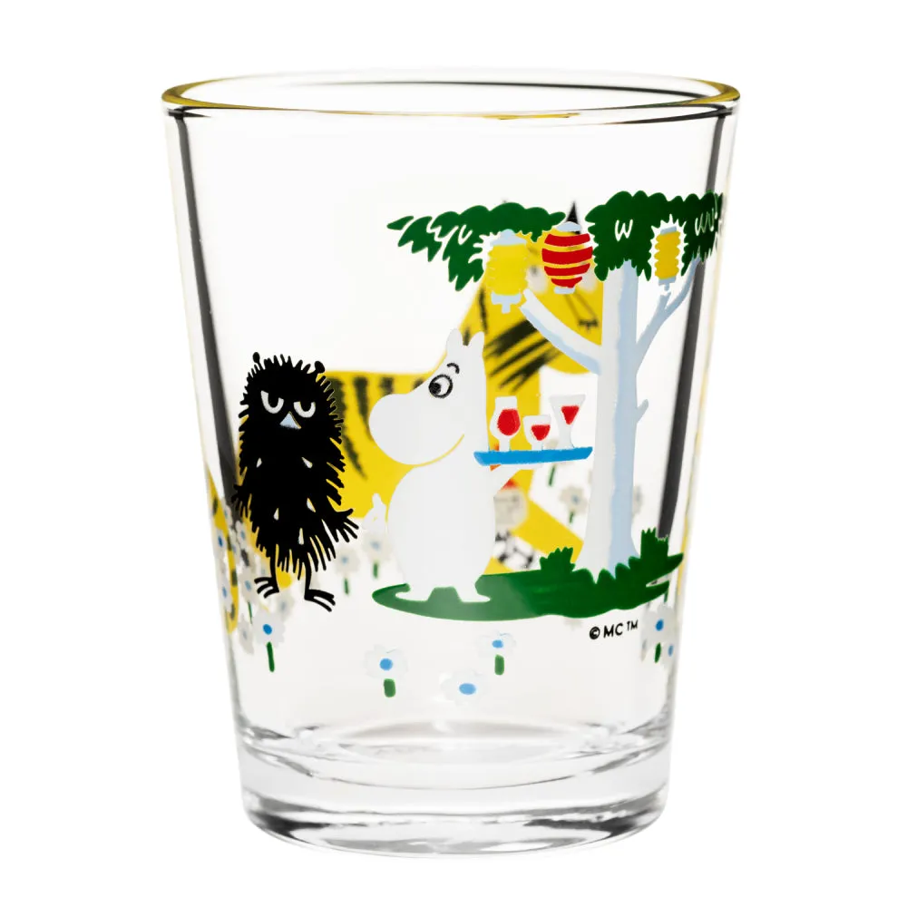Moomintroll Garden Party verre 22 cl jungle