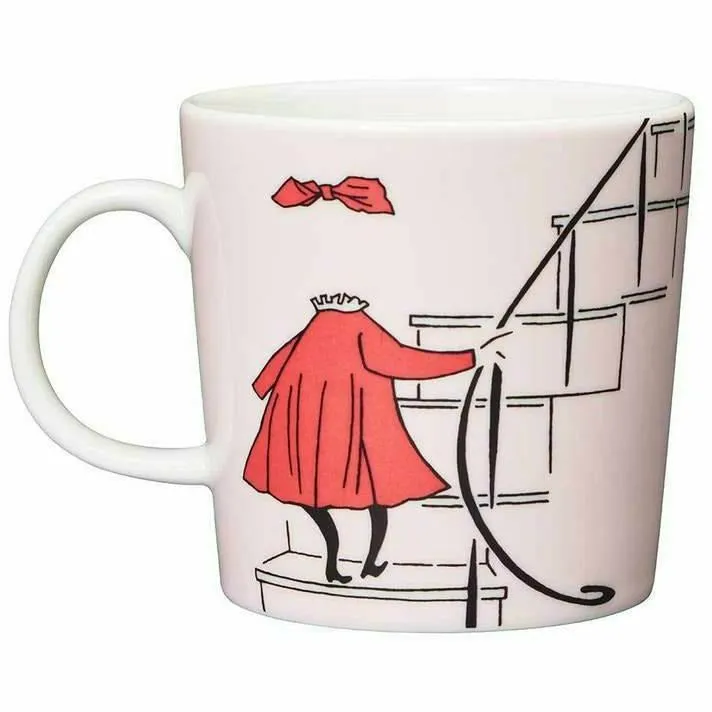 Moomintroll Ninny mug 0,3L rose poudré porcelaine