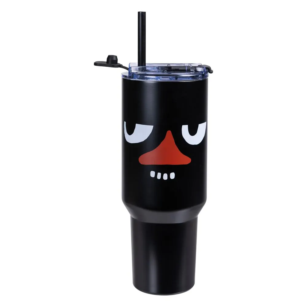 Moomintroll Stinky Face gourde isotherme noire 1,2 L inox