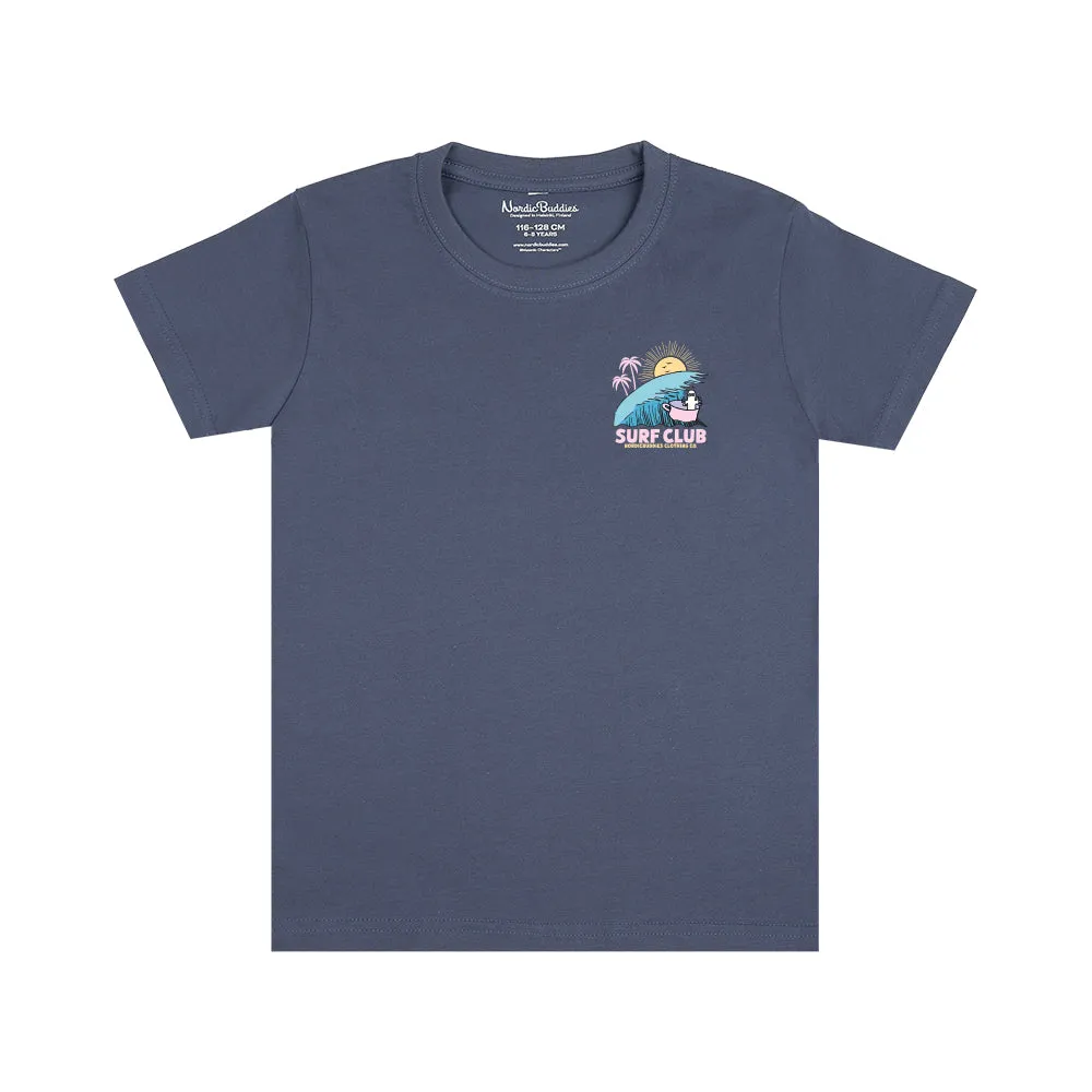 Moomintroll Hattifatteners t-shirt enfant bleu marine