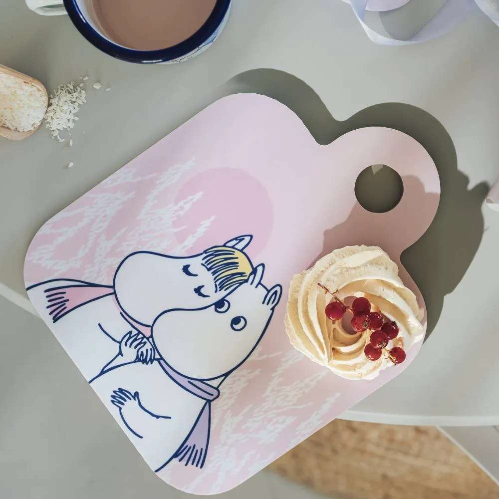 Moomintroll Frosty Day Chop & Serve planche 20 × 25 cm bouleau