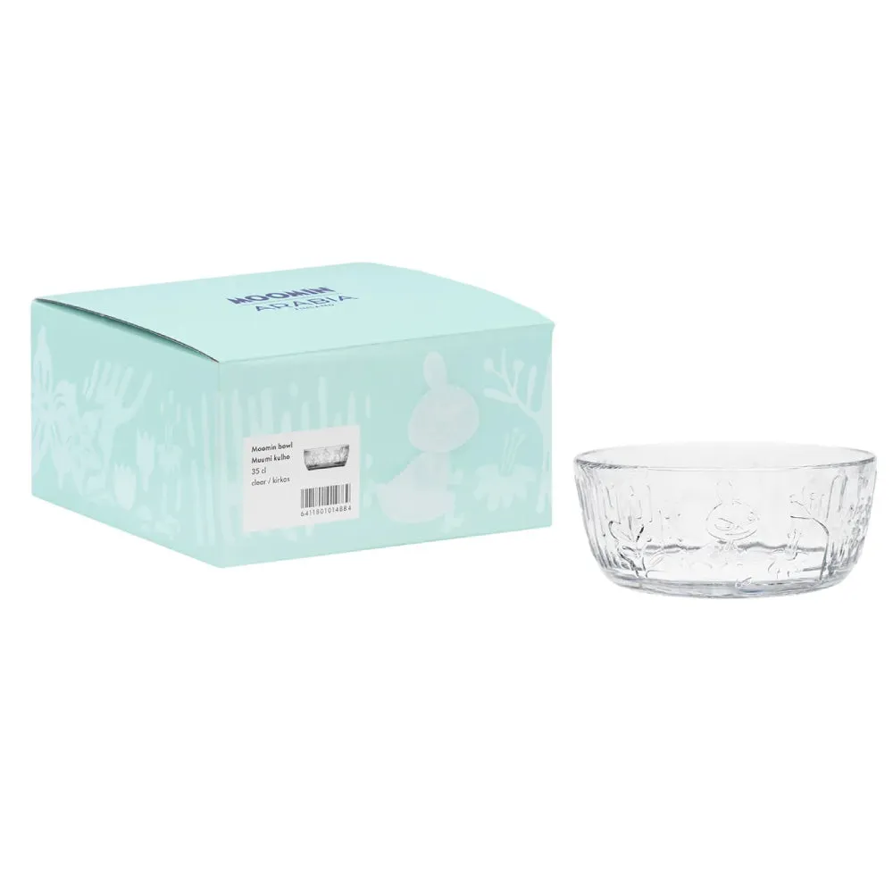 Moomintroll Mystical Forest bol en verre 35 cl gaufré
