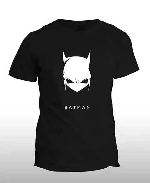 Pixgoodies The Batman visage t-shirt coton