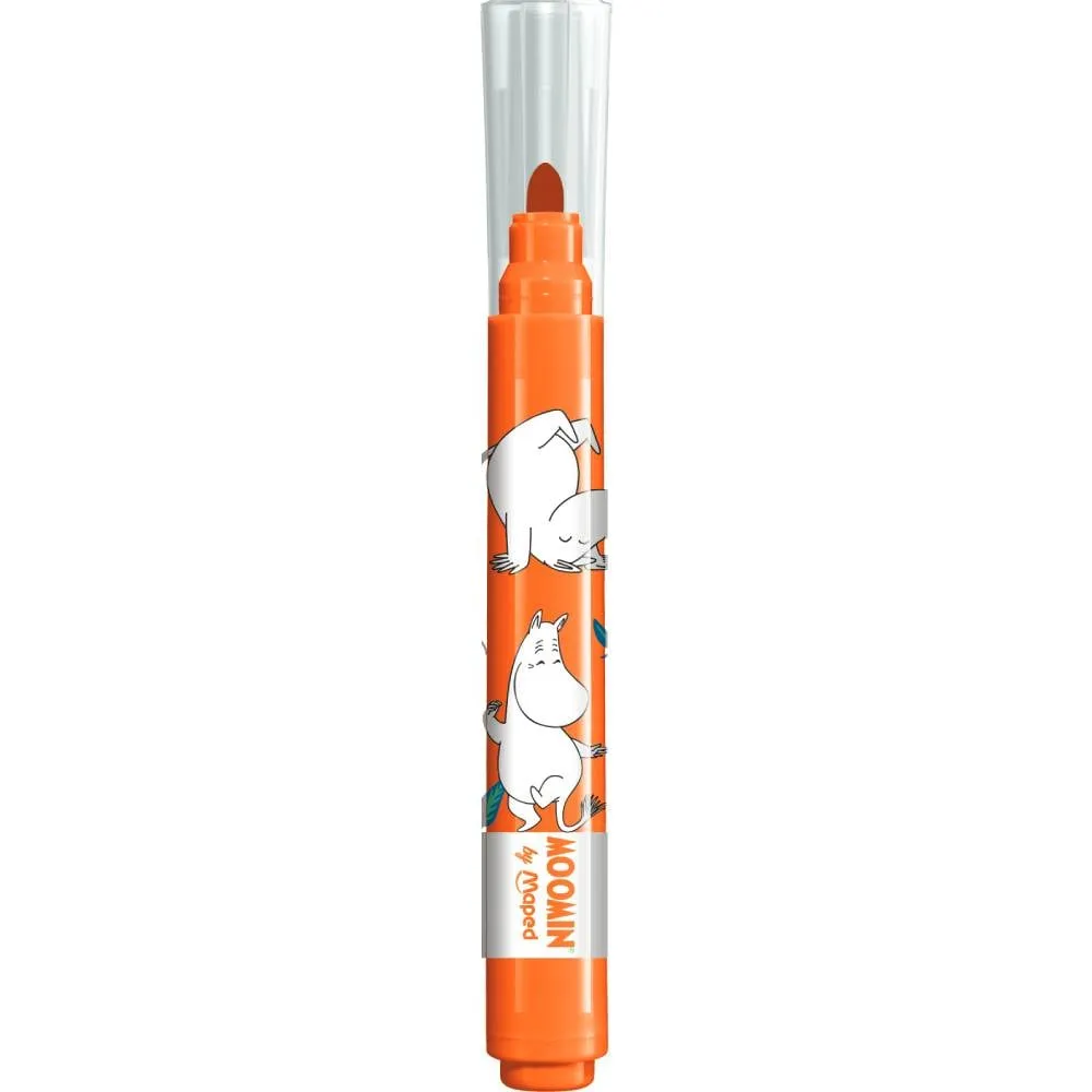 Moomintroll Felt Pens Jumbo feutres lavables 12 pièces
