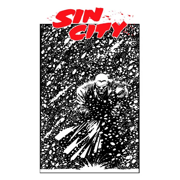 Sin City Marv sous la neige t-shirt coton