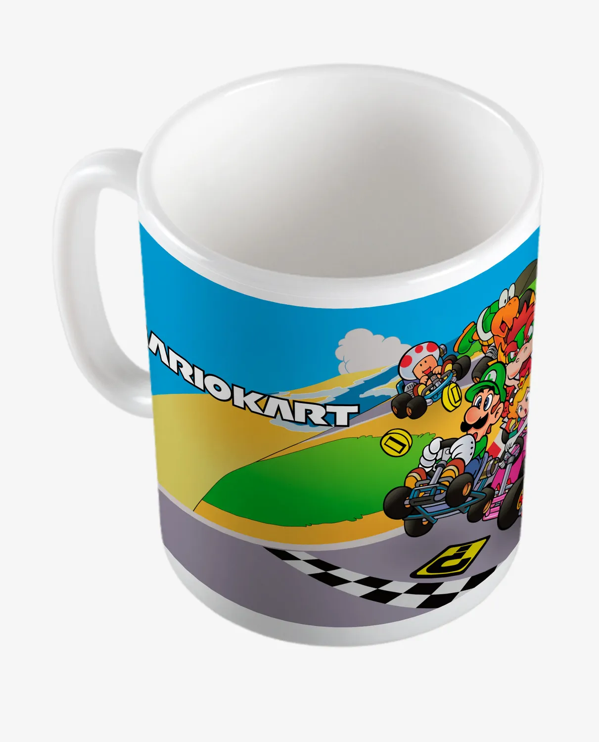 Pixgoodies Mario Mario Kart mug céramique casting 1992