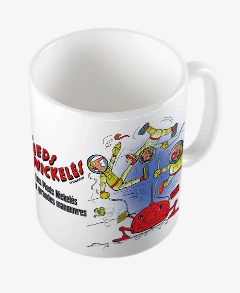 Pixgoodies Les Pieds nickelés mug céramique 325 ml