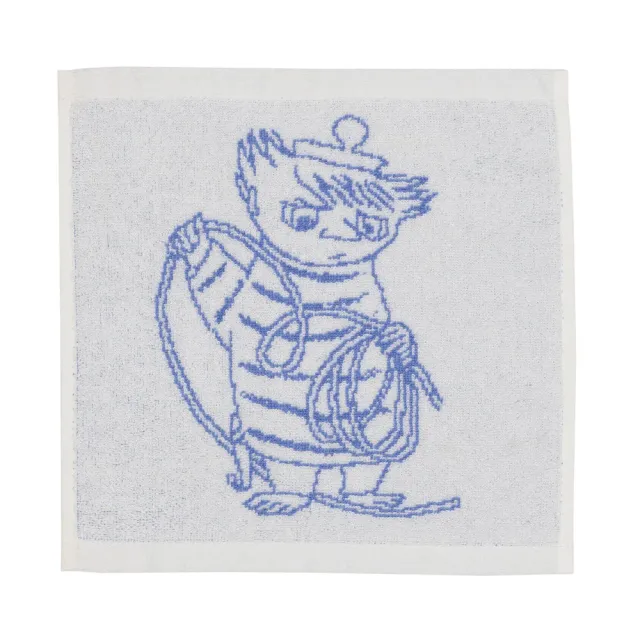 Moomintroll Too-Ticky essuie-mains bleu bio
