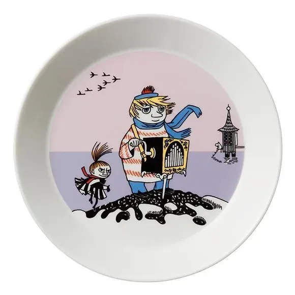 Moomintroll Too-Ticky assiette violette 19 cm