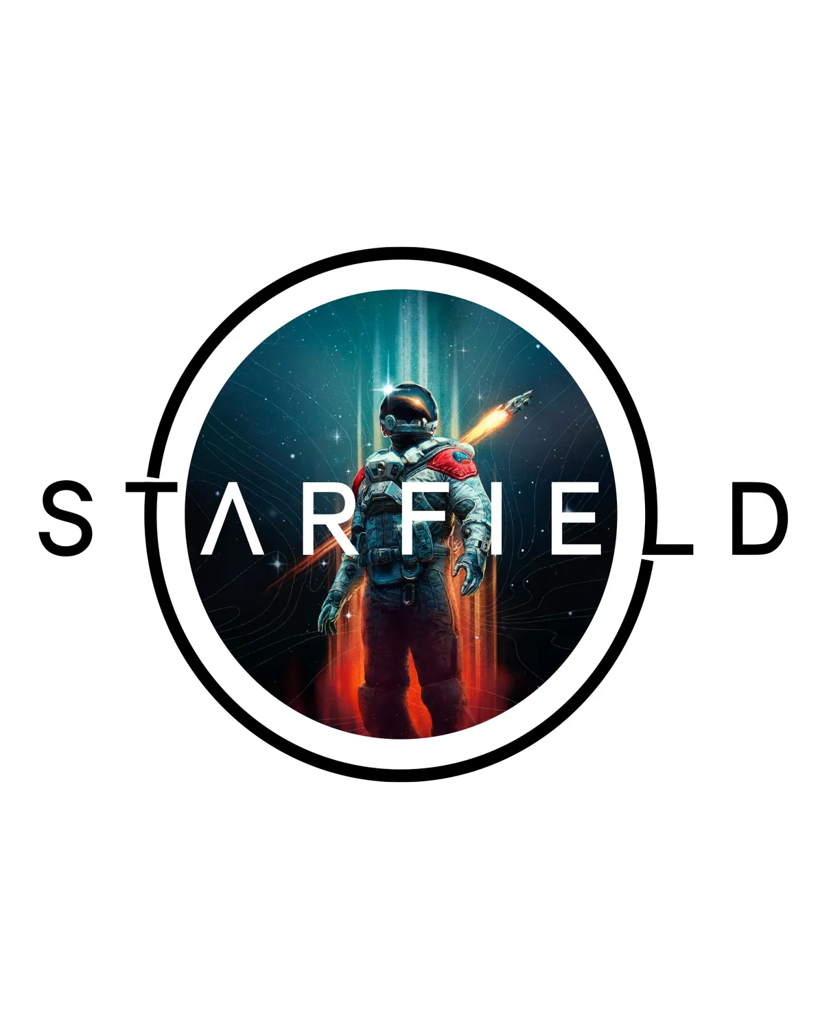 Pixgoodies T-shirt Starfield vers l'infini et l'au-delà coton