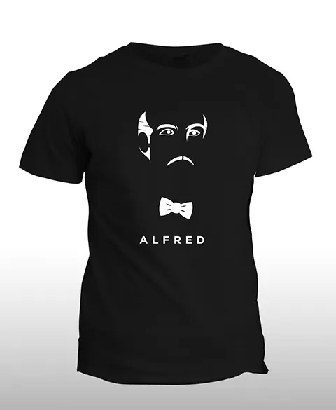 Pixgoodies Batman Alfred Pennyworth t-shirt coton