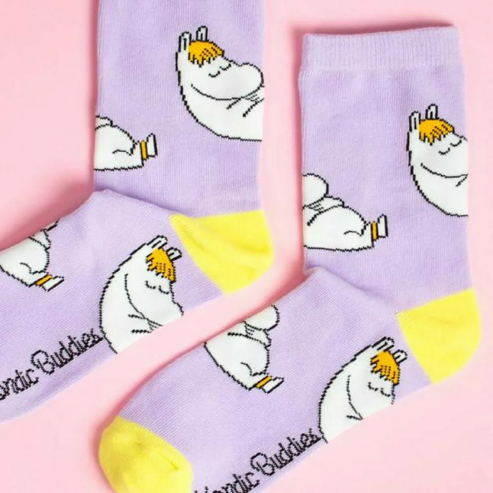 Moomintroll Snorkmaiden chaussettes coton 36-42