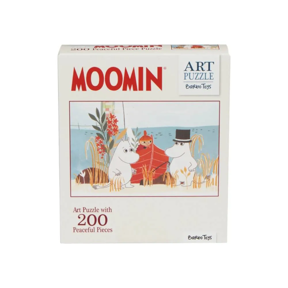 Moomintroll Boat Puzzle 200 pièces maison vallée