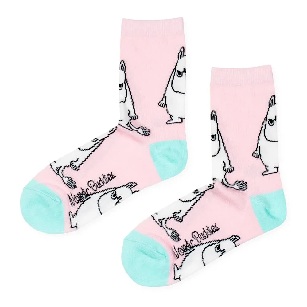 Moomintroll Angry chaussettes coton