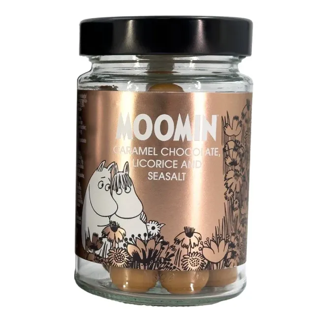 Moomintroll réglisse enrobée 170 g